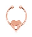 Heart Shape Septum Clip Ring STCR-01