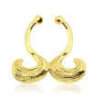 Mustache Shape Septum Clip Ring STCR-08