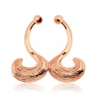 Mustache Shape Septum Clip Ring STCR-08