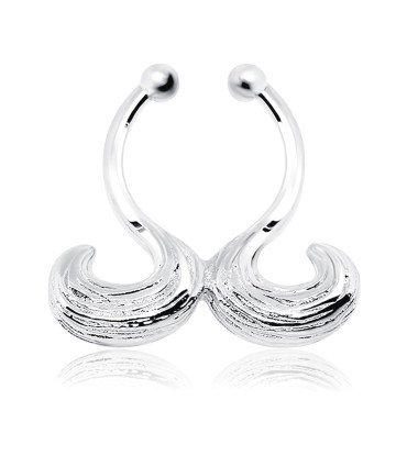 Mustache Shape Septum Clip Ring STCR-08