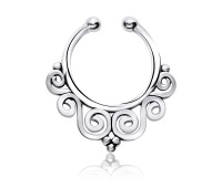 Fascinating Design Septum Clip Ring STCR-28