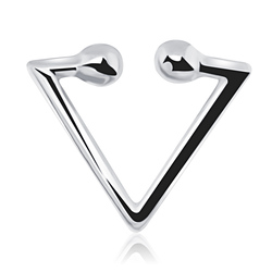 Inverted Triangle Septum Clip Ring STCR-31