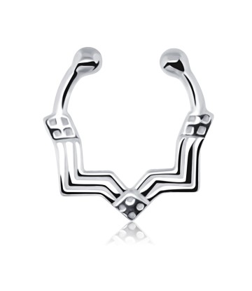 Pentagon Shaped Septum Clip Ring STCR-36