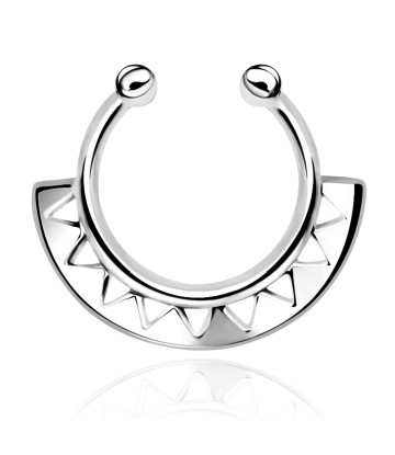 Multiple Triangles Septum Clip Ring STCR-37