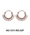 Silver Hoop Earring HO-1511