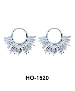 Silver Hoop Earring HO-1520