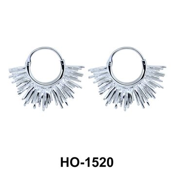 Silver Hoop Earring HO-1520
