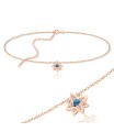 Turquoise Silver Chokers SPCK-163