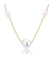 Necklace Silver Color Pearl SPE-100