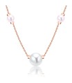 Necklace Silver Color Pearl SPE-100