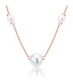 Necklace Silver Color Pearl SPE-100