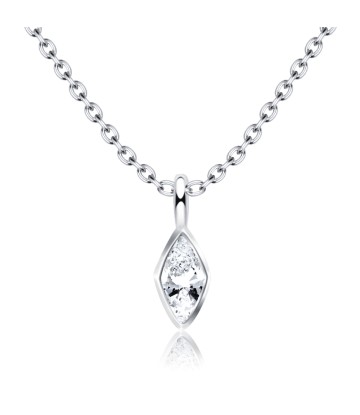 Beautiful Gemstone Silver Necklace SPE-1293-2.5x5