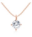 CZ Silver Necklace SPE-1299-5