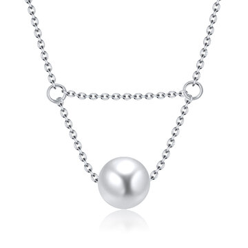 Necklace Silver SPE-1379-6