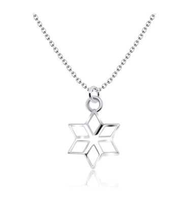 Star Shape Silver Necklace SPE-1427n