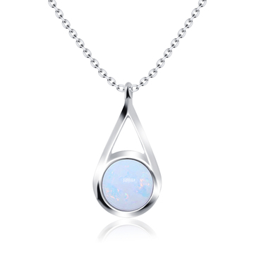 Opal Necklaces Silver SPE-1440