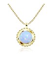 Opal Necklaces Silver SPE-1441