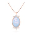 Opal Necklaces Silver SPE-1442
