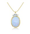 Opal Necklaces Silver SPE-1446