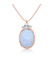 Opal Necklaces Silver SPE-1446