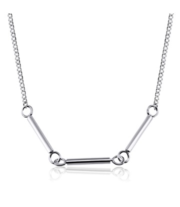 Classic Design Silver Necklace SPE-1449