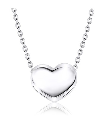 Lovely Heart Silver Necklace SPE-1453