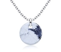 Marble Necklace Silver SPE-2015
