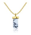 Marble Necklace Silver SPE-2037
