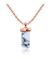 Marble Necklace Silver SPE-2037