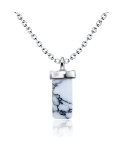 Marble Necklace Silver SPE-2037