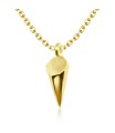 Cone Shape Silver Necklace SPE-2042