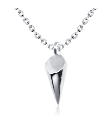 Cone Shape Silver Necklace SPE-2042