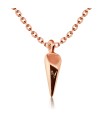 Cone Shape Silver Necklace SPE-2043