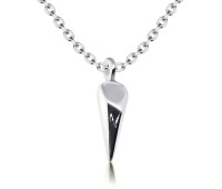 Cone Shape Silver Necklace SPE-2043