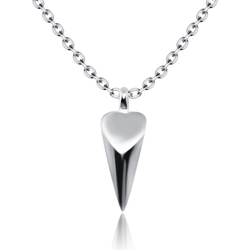 Cone Shape Silver Necklace SPE-2044