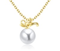Gold Plated Pearl Necklaces SPE-205-GP