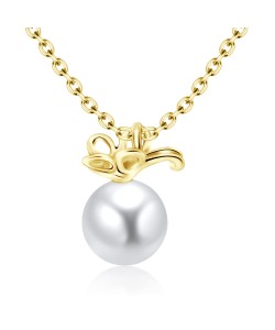 Gold Plated Pearl Necklaces SPE-205-GP