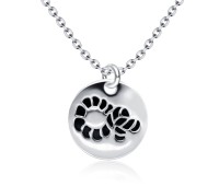 Marine Rope Silver Necklace SPE-2091