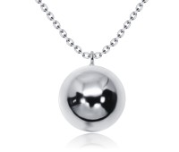 Huge Ball Silver Necklace SPE-2092