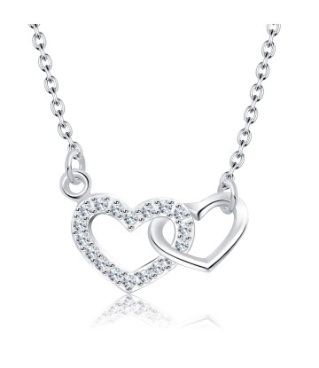 Romantic CZ Silver Necklace SPE-2104