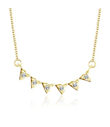 Gold Plated Necklaces Line SPE-2114-GP