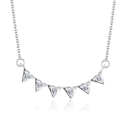 Silver Necklaces Line SPE-2114