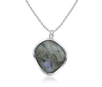 Labradorite Necklace Silver SPE-2127