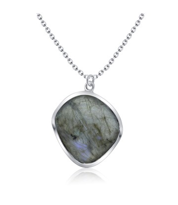 Labradorite Necklace Silver SPE-2127