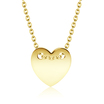 Chic Heart Silver Necklace SPE-2131