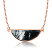 Moss Agate Necklace Silver SPE-2142