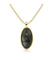 Labradorite Necklace Silver SPE-2145