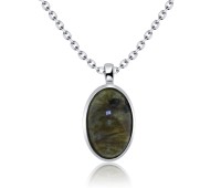 Labradorite Necklace Silver SPE-2147