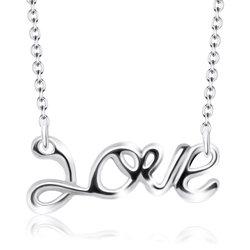 Love Silver Necklaces Line SPE-216
