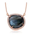 Labradorite Necklace Silver SPE-2196